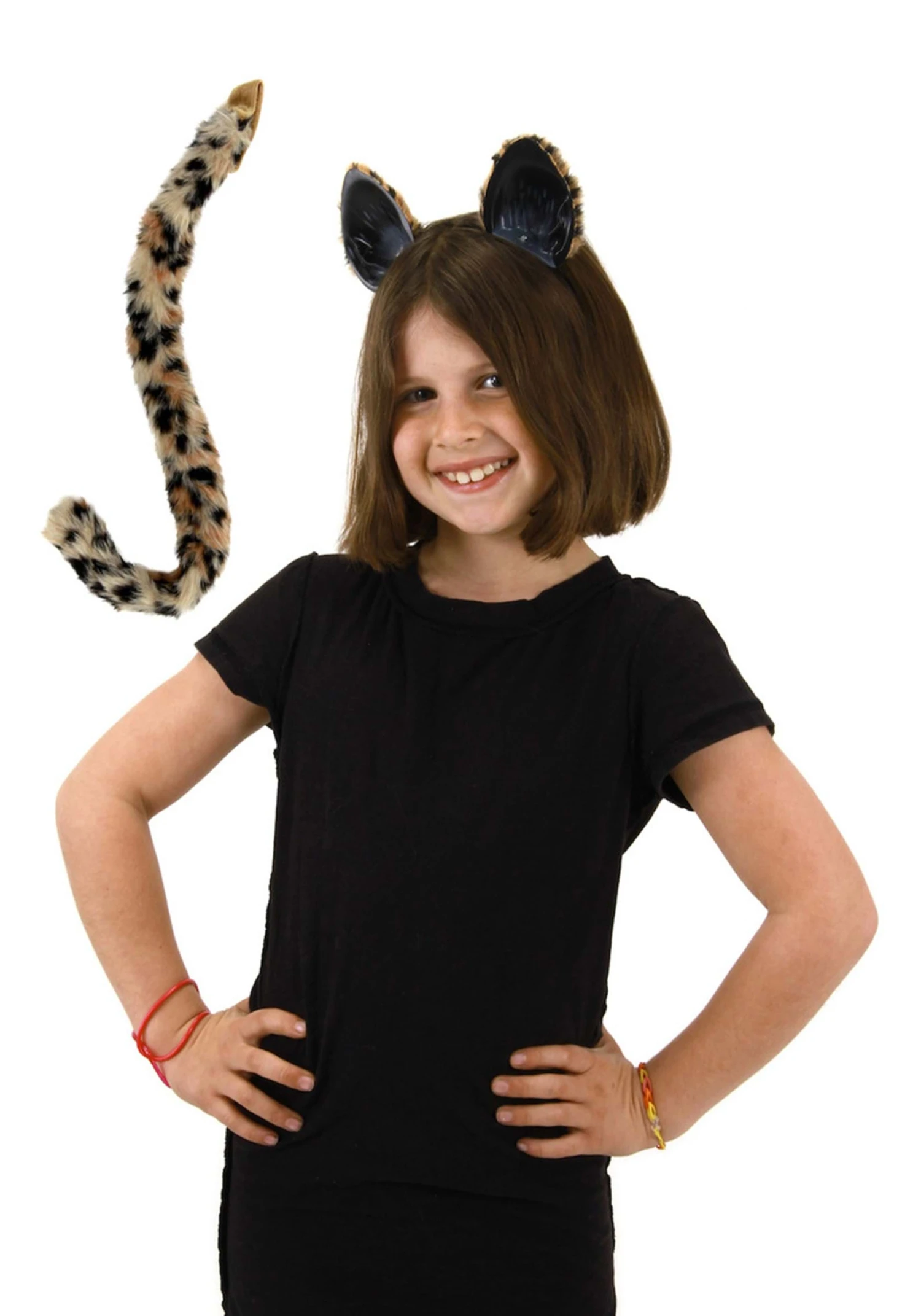 Cheetah Ears And Tail Costume Accessory Kit 4 Cheetah Ears And Tail Costume Accessory Kit - Image 2