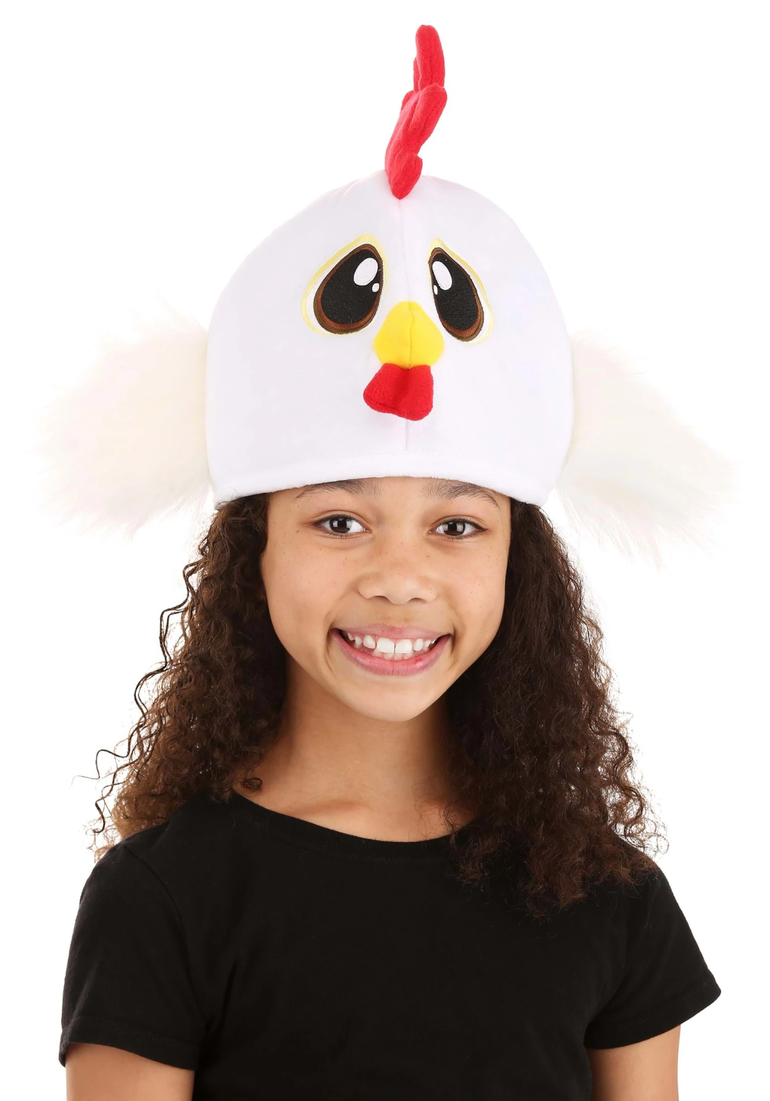 Chicken Velour Costume Hat 3 Chicken Velour Costume Hat