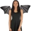 Sheer Bat Costume Wings For Adults 1 Sheer Bat Costume Wings For Adults -Halloween Costumes chiffon bat costume wings main