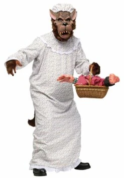 Fun World Big Bad Granny Wolf Costume For Kids