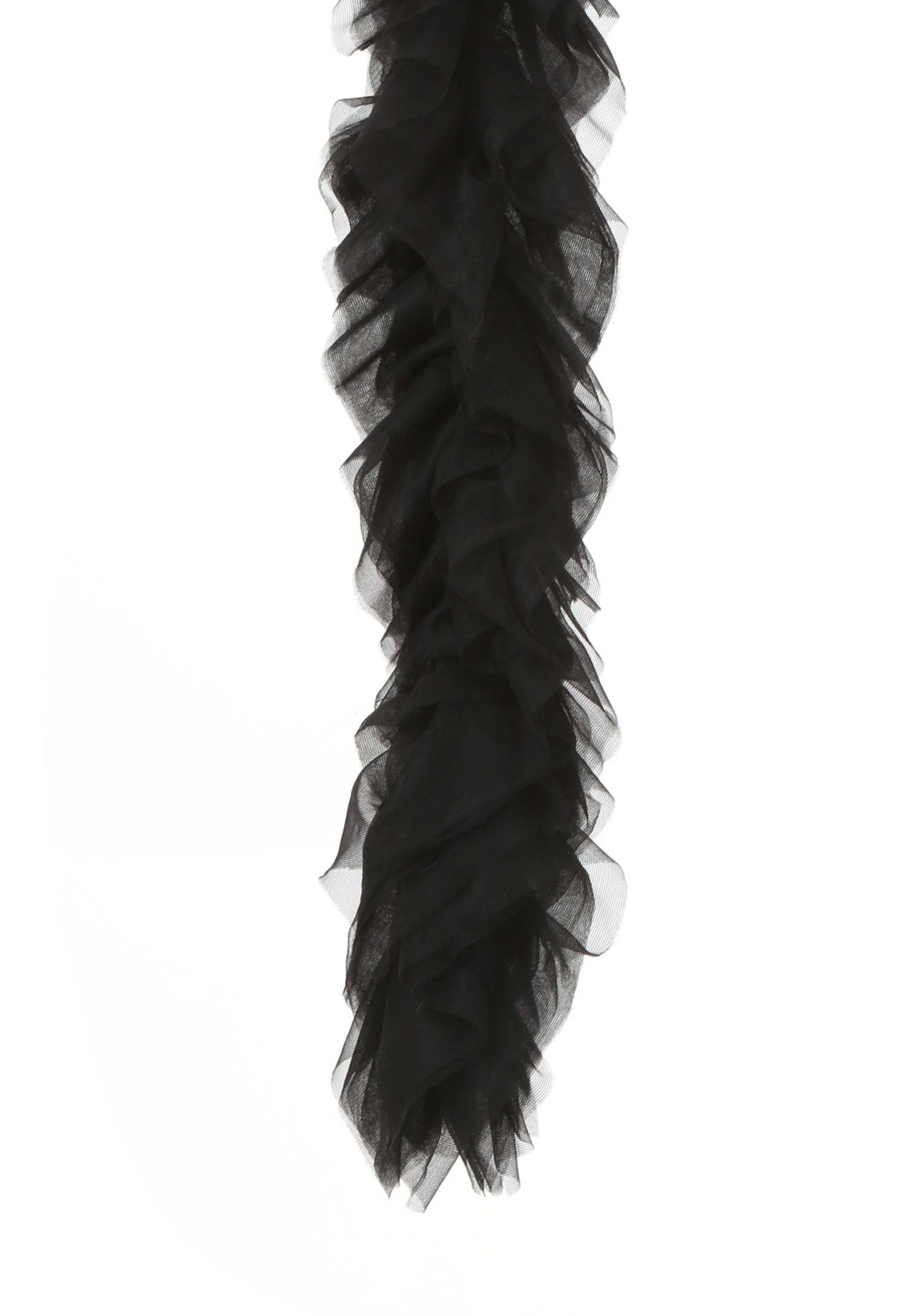 Featherless Black Tulle Boa For Kids 3 Featherless Black Tulle Boa For Kids