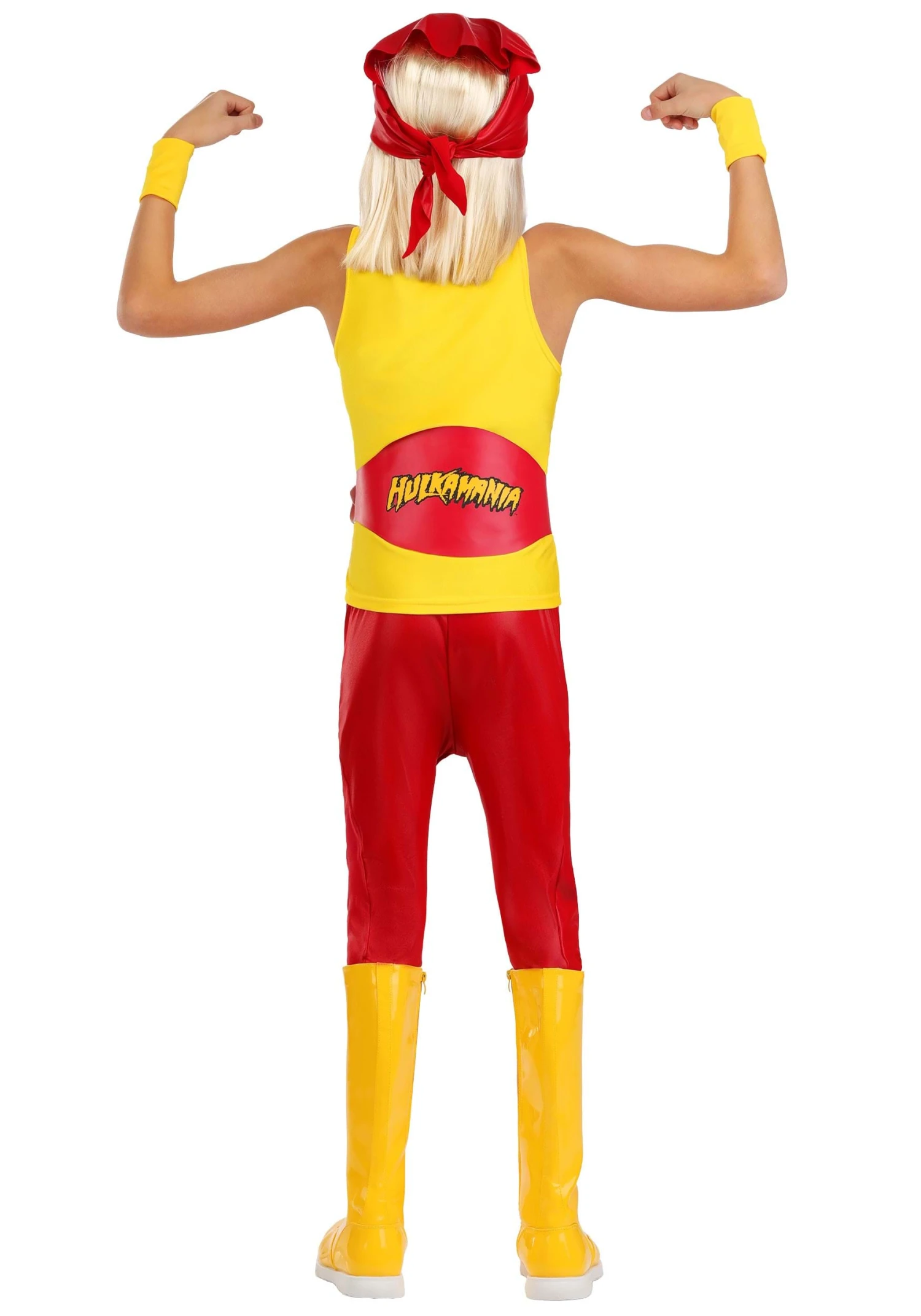 WWE Hulk Hogan Boy's Costume 4 WWE Hulk Hogan Boy's Costume - Image 2