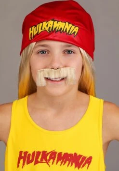WWE Hulk Hogan Boy's Costume 14 WWE Hulk Hogan Boy's Costume -Halloween Costumes child hulk hogan costume alt 4