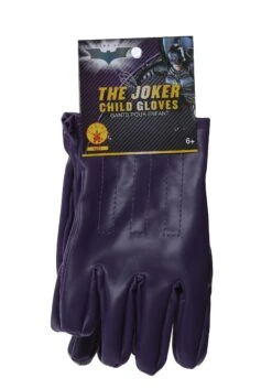 The Joker Purple Gloves For Kids