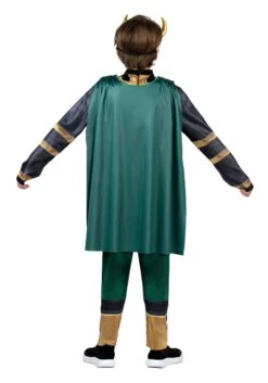 JAZWARES Loki Deluxe Costume For Kids 10 JAZWARES Loki Deluxe Costume For Kids -Halloween Costumes child loki qualux costume alt 4