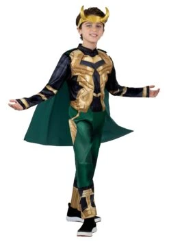 JAZWARES Loki Deluxe Costume For Kids
