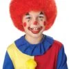 Red Clown Wig For Kids -Halloween Costumes child red clown wig