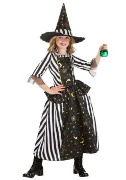 Girl's Rococo Witch Costume Dress