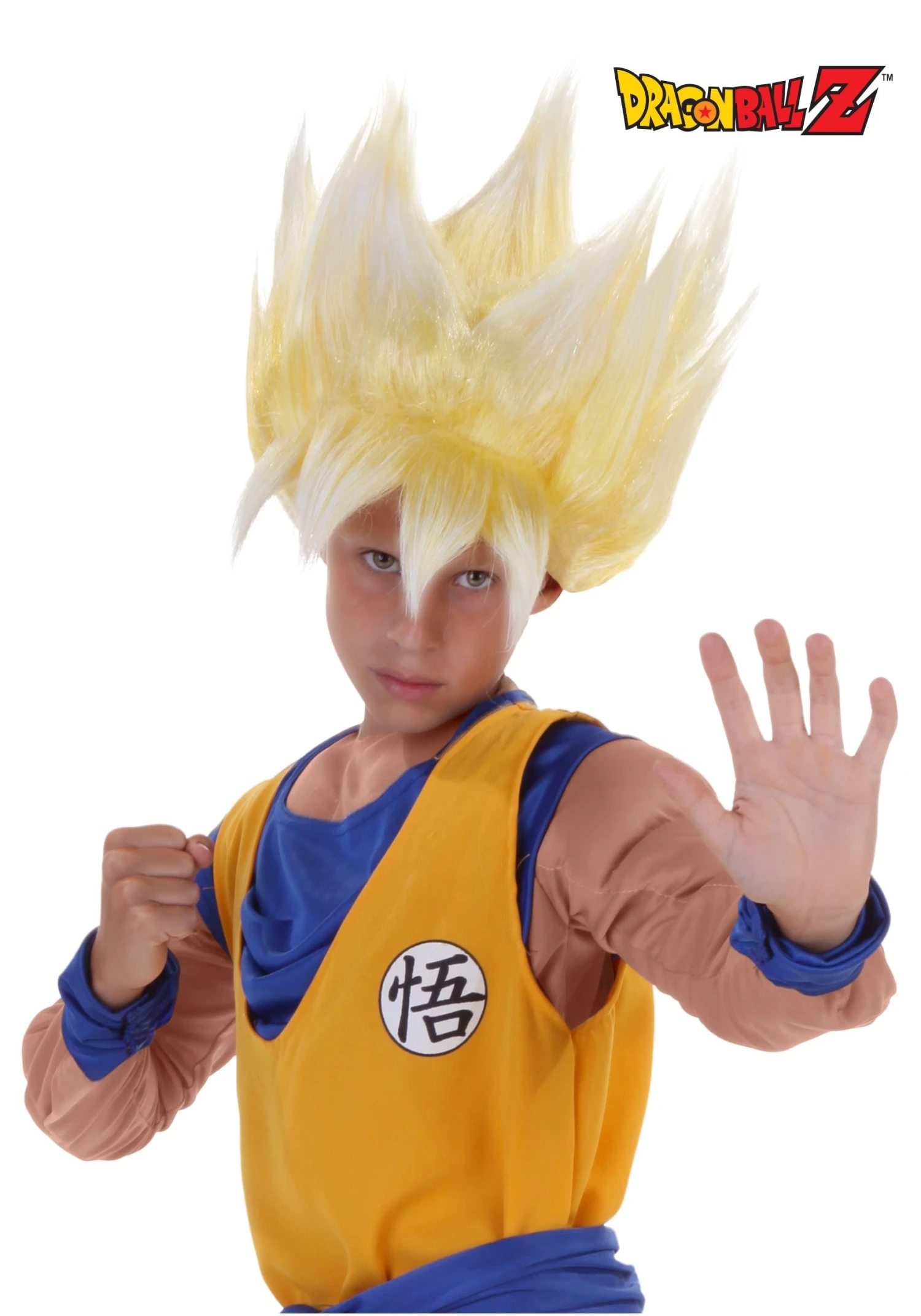 Dragon Ball Z Super Saiyan Goku Wig For Kids 3 Dragon Ball Z Super Saiyan Goku Wig For Kids