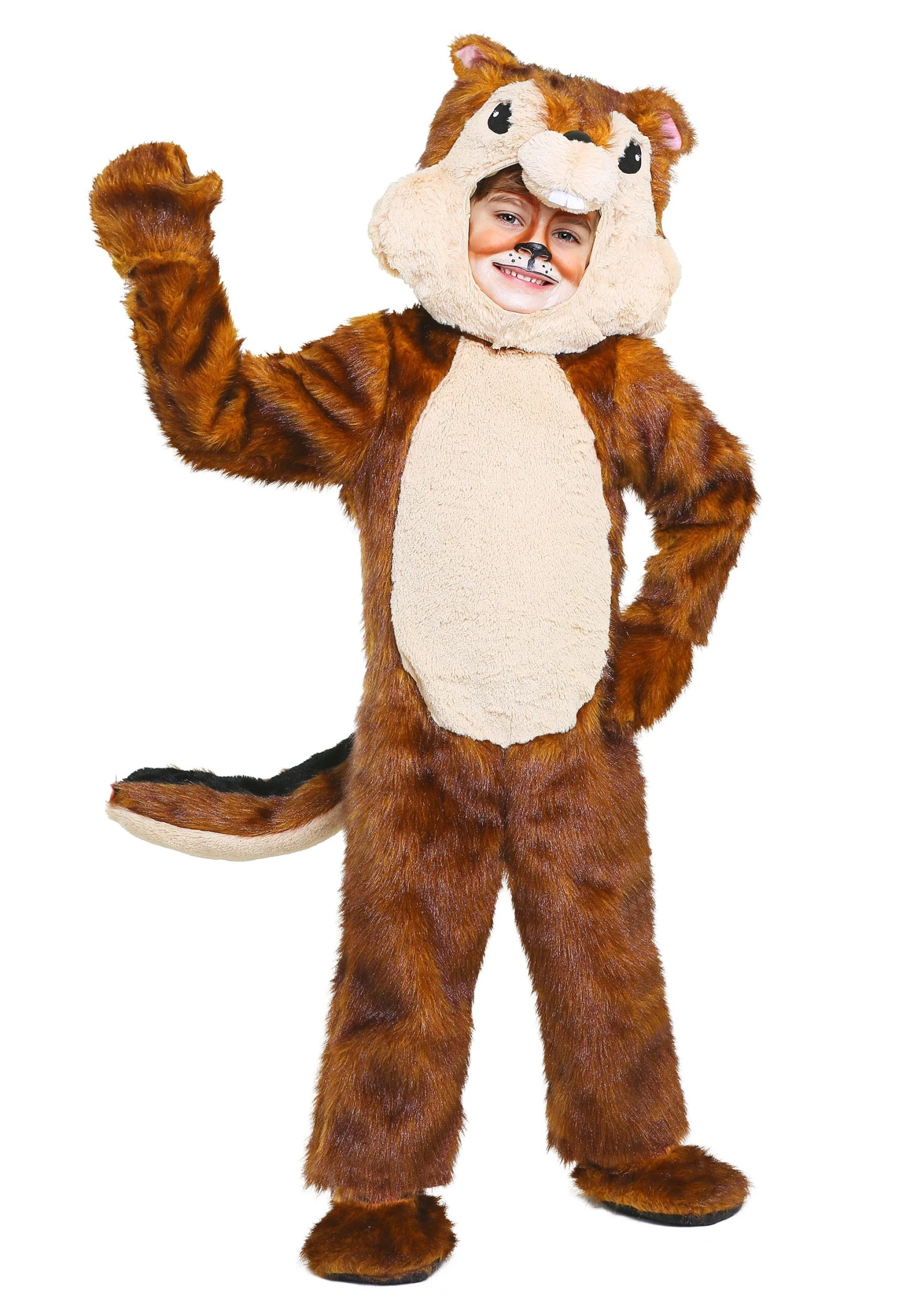 Cozy Chipmunk Costume For Toddlers 3 Cozy Chipmunk Costume For Toddlers