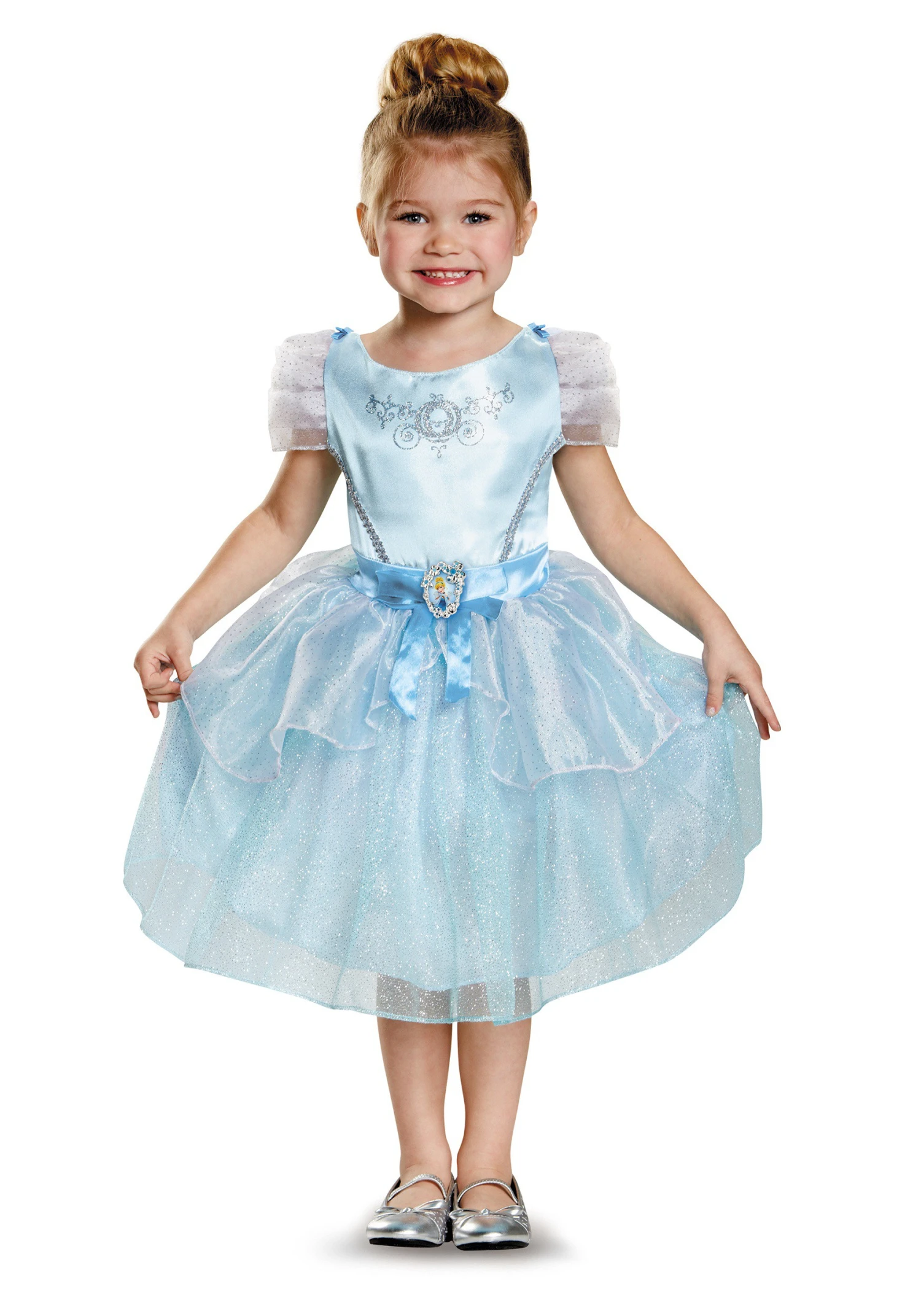 Disguise Girl's Toddler Classic Cinderella Costume 3 Disguise Girl's Toddler Classic Cinderella Costume