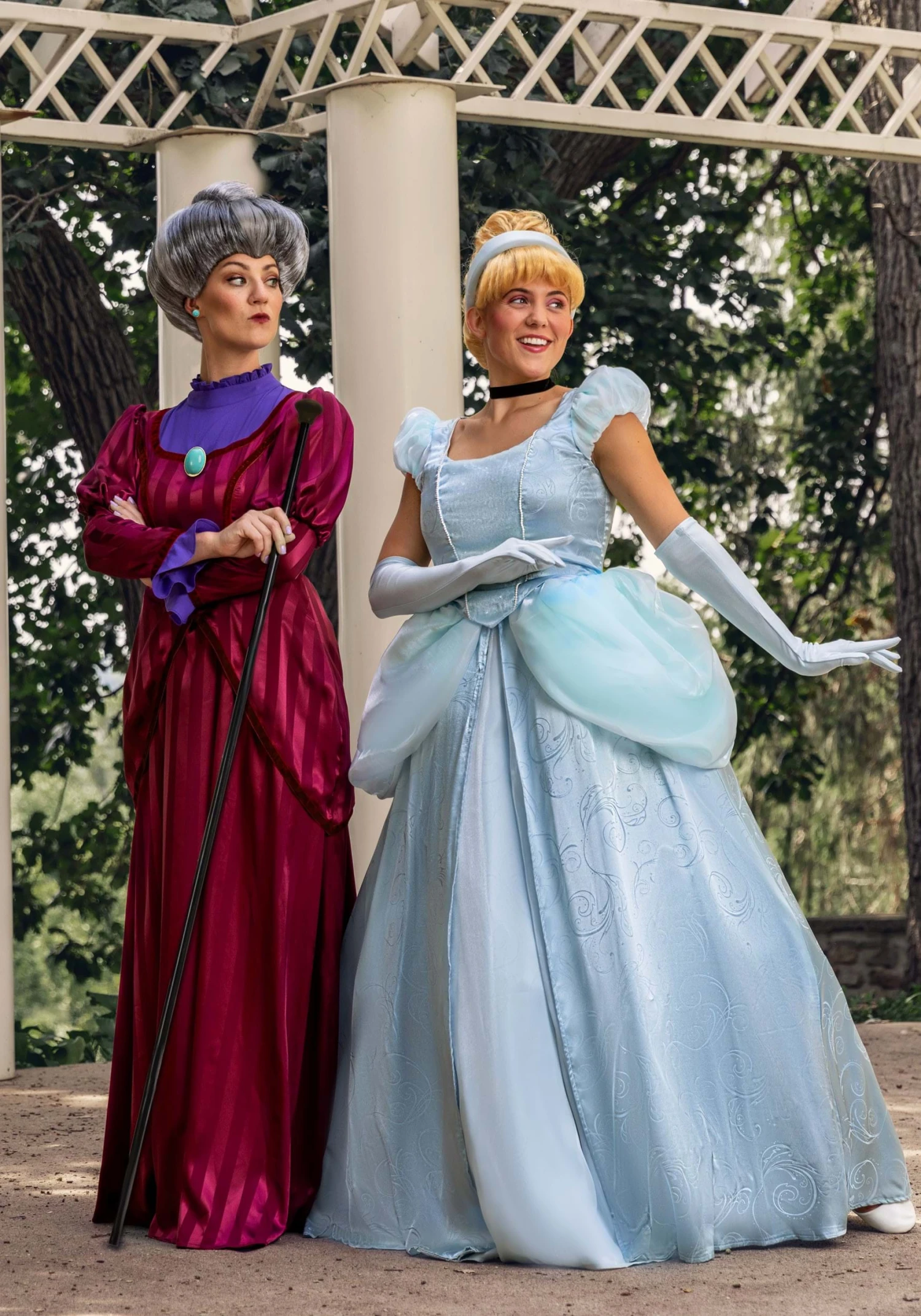 Disney Cinderella Deluxe Women's Lady Tremaine Costume Dress 4 Disney Cinderella Deluxe Women's Lady Tremaine Costume Dress - Image 2