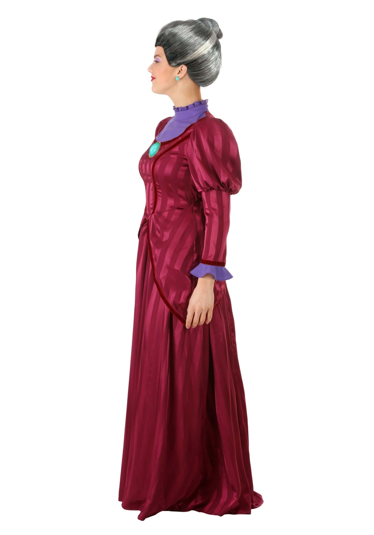 Disney Cinderella Deluxe Women's Lady Tremaine Costume Dress 7 Disney Cinderella Deluxe Women's Lady Tremaine Costume Dress - Image 5