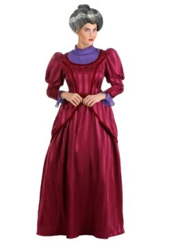 Disney Cinderella Deluxe Women's Lady Tremaine Costume Dress 10 Disney Cinderella Deluxe Women's Lady Tremaine Costume Dress -Halloween Costumes cinderella deluxe adult lady tremaine costume alt 4