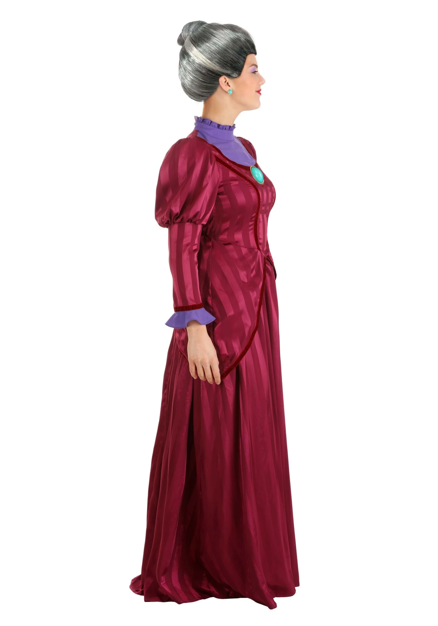 Disney Cinderella Deluxe Women's Lady Tremaine Costume Dress 8 Disney Cinderella Deluxe Women's Lady Tremaine Costume Dress - Image 6