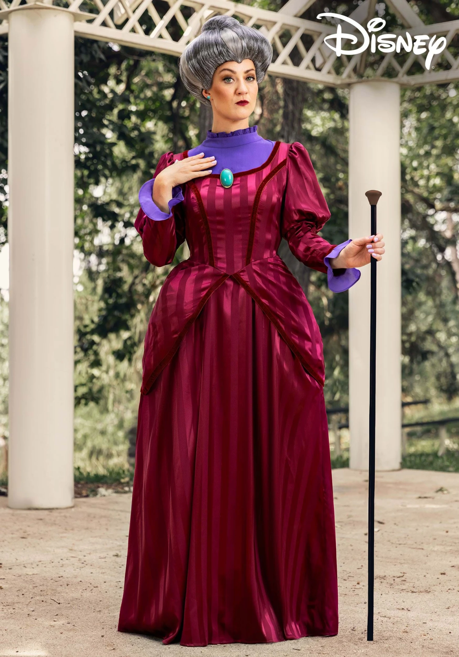 Disney Cinderella Deluxe Women's Lady Tremaine Costume Dress 3 Disney Cinderella Deluxe Women's Lady Tremaine Costume Dress