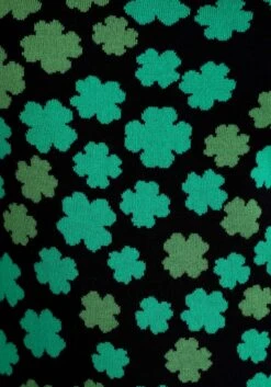 Clovers All-Over Print St Patrick's Sweater For Adults -Halloween Costumes clovers all over st patricks sweater alt 5