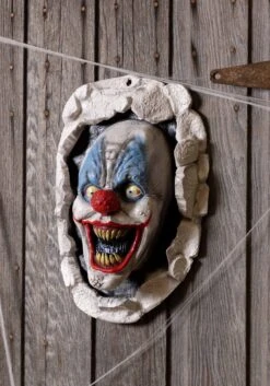 Clown Wall Halloween Decoration -Halloween Costumes clown wall decoration alt 1