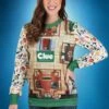 Clue Board Game Mansion Sweater 1 Clue Board Game Mansion Sweater -Halloween Costumes clue mansion sweater