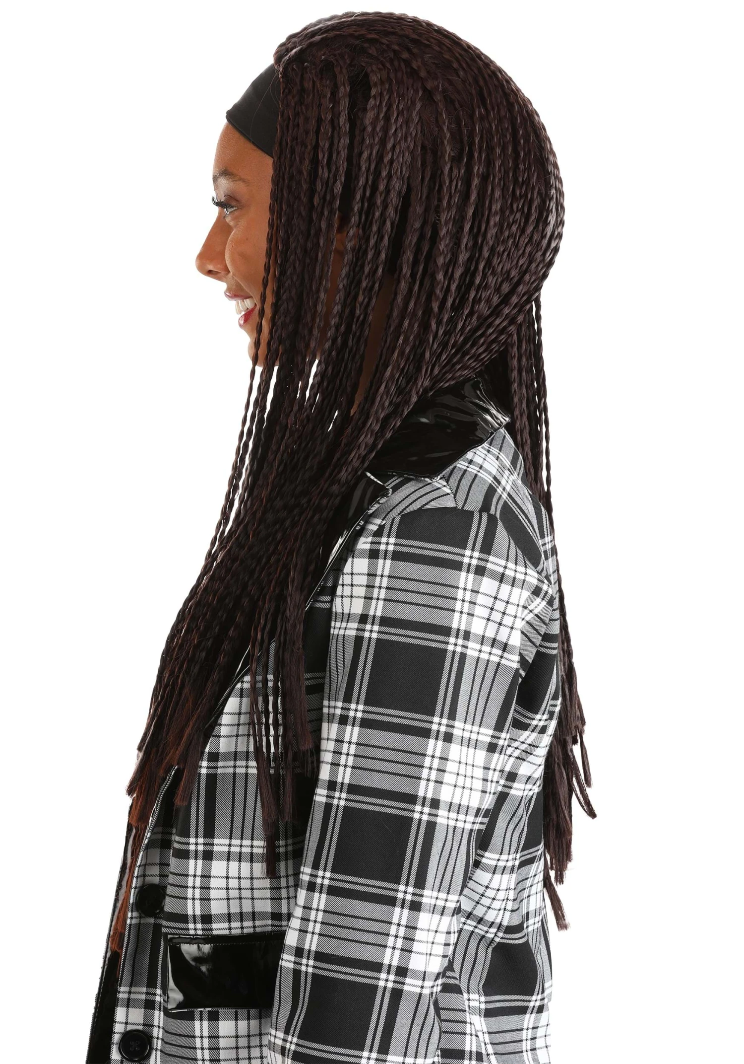 Clueless Dee Black Costume Wig For Women 7 Clueless Dee Black Costume Wig For Women - Image 5