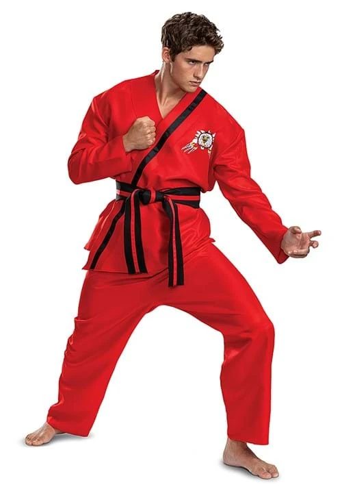 Disguise Cobra Kai Eagle Fang Costume For Adults 3 Disguise Cobra Kai Eagle Fang Costume For Adults