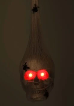 Cocoon Skull W/ Red Light 8 Cocoon Skull W/ Red Light -Halloween Costumes cocoon skull w red light alt 1
