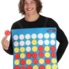 Connect Four Sandwich Board Costume For Adults -Halloween Costumes connect four sandwich board costume