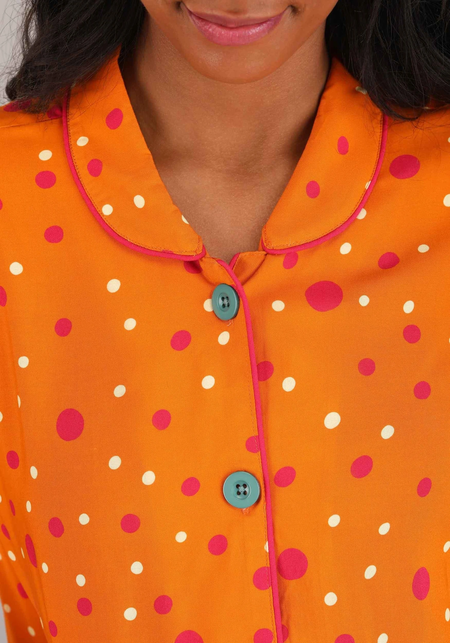 Coraline Pajamas Top & Bottom Set For Women 7 Coraline Pajamas Top & Bottom Set For Women - Image 5