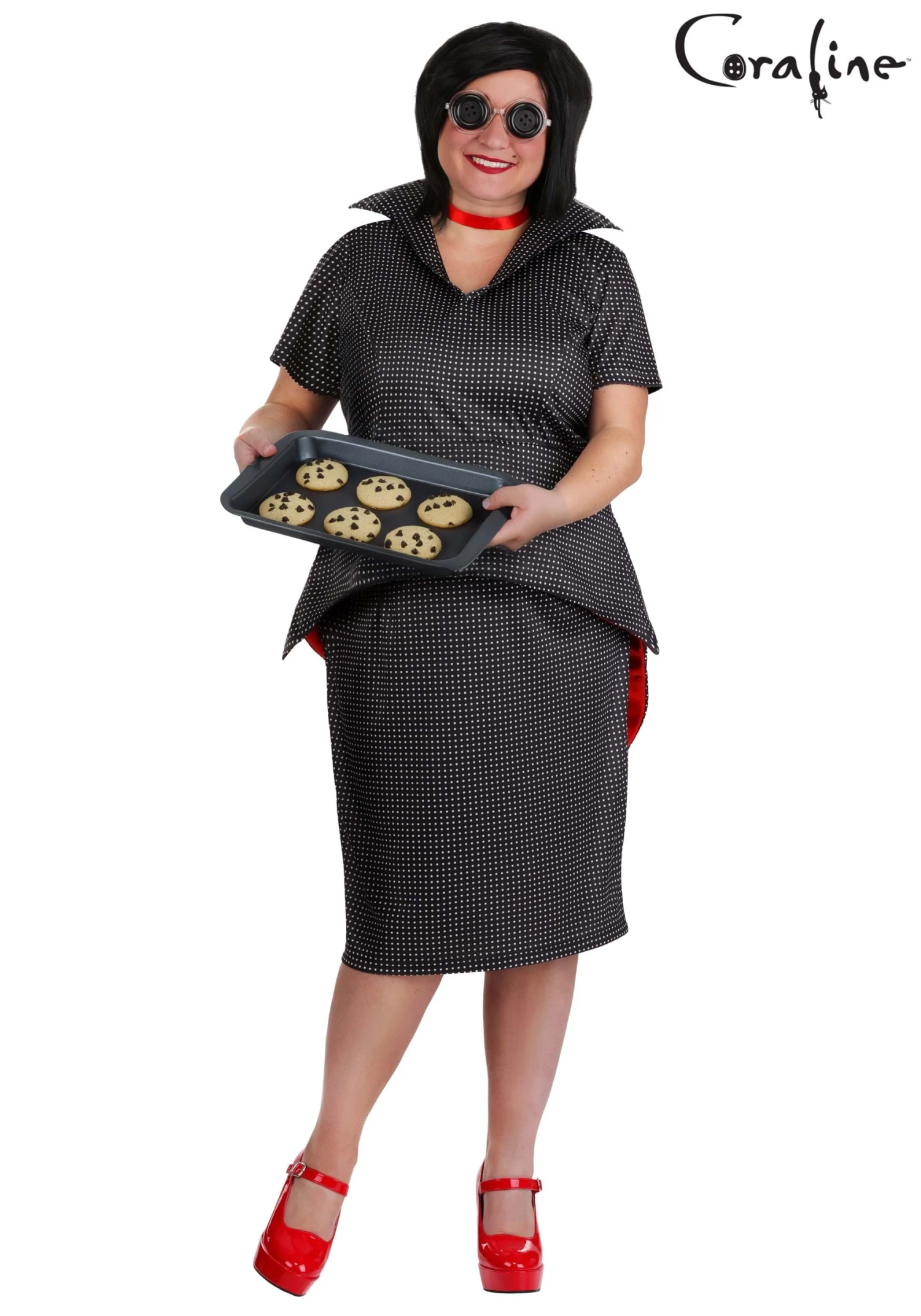 Plus Size Coraline Other Mother Costume 8 Plus Size Coraline Other Mother Costume - Image 6