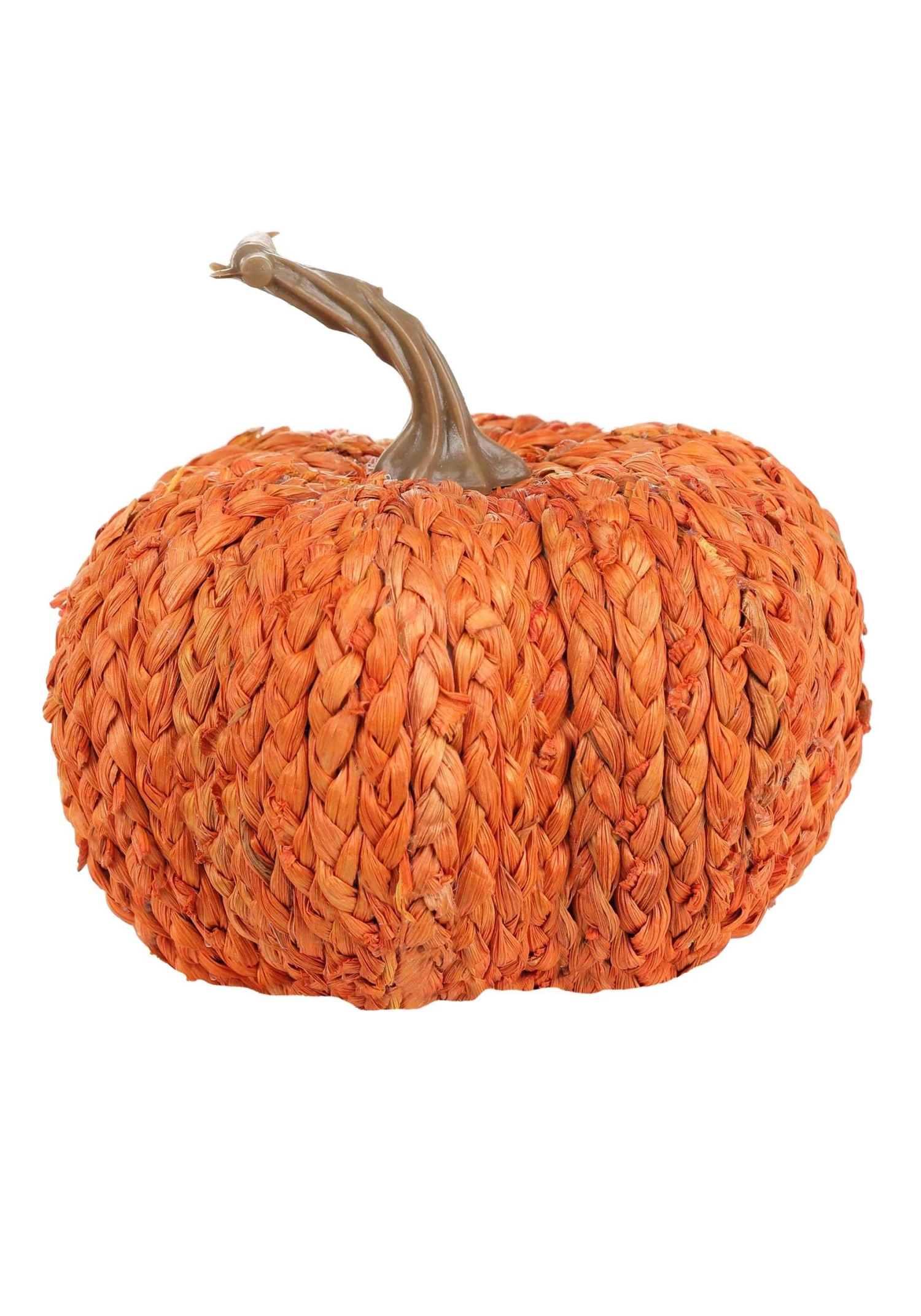 5-Inch Cornpeel Orange Pumpkin Prop 4 5-Inch Cornpeel Orange Pumpkin Prop - Image 2