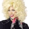 Women's Country Western Star Blonde Wig