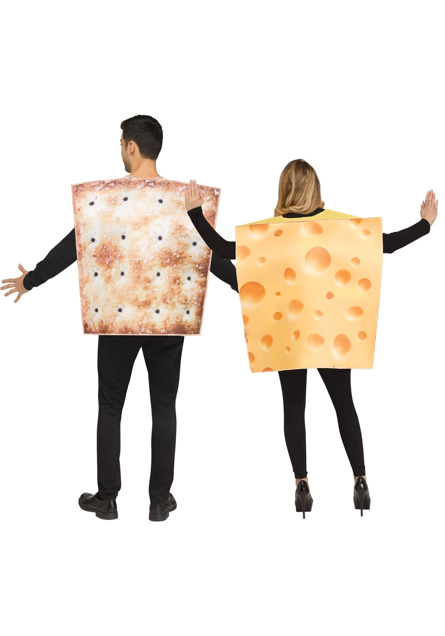 Fun World Cheese & Cracker Couples Costume Set 4 Fun World Cheese & Cracker Couples Costume Set - Image 2