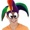 Court Jester Multicolor Costume Hat