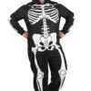 Plus Size Cozy Skeleton Adult Costume Onesie 1 Plus Size Cozy Skeleton Adult Costume Onesie -Halloween Costumes cozy skeleton onesie