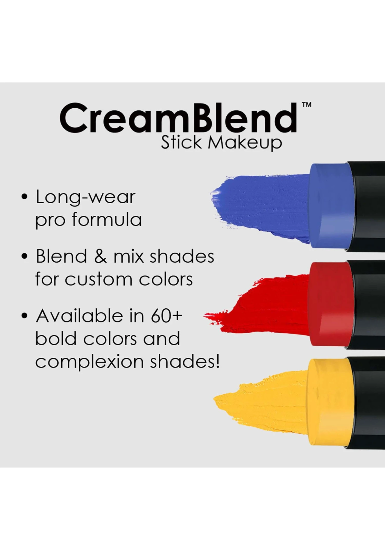 Black CreamBlend Makeup Stick 7 Black CreamBlend Makeup Stick - Image 5