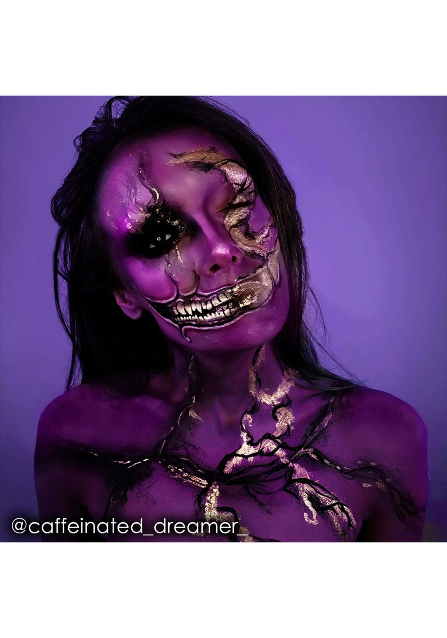 Mehron CreamBlend Purple Makeup Stick 4 Mehron CreamBlend Purple Makeup Stick - Image 2