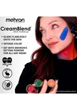 Mehron CreamBlend Purple Makeup Stick 10 Mehron CreamBlend Purple Makeup Stick -Halloween Costumes creamblend stick purple alt 3