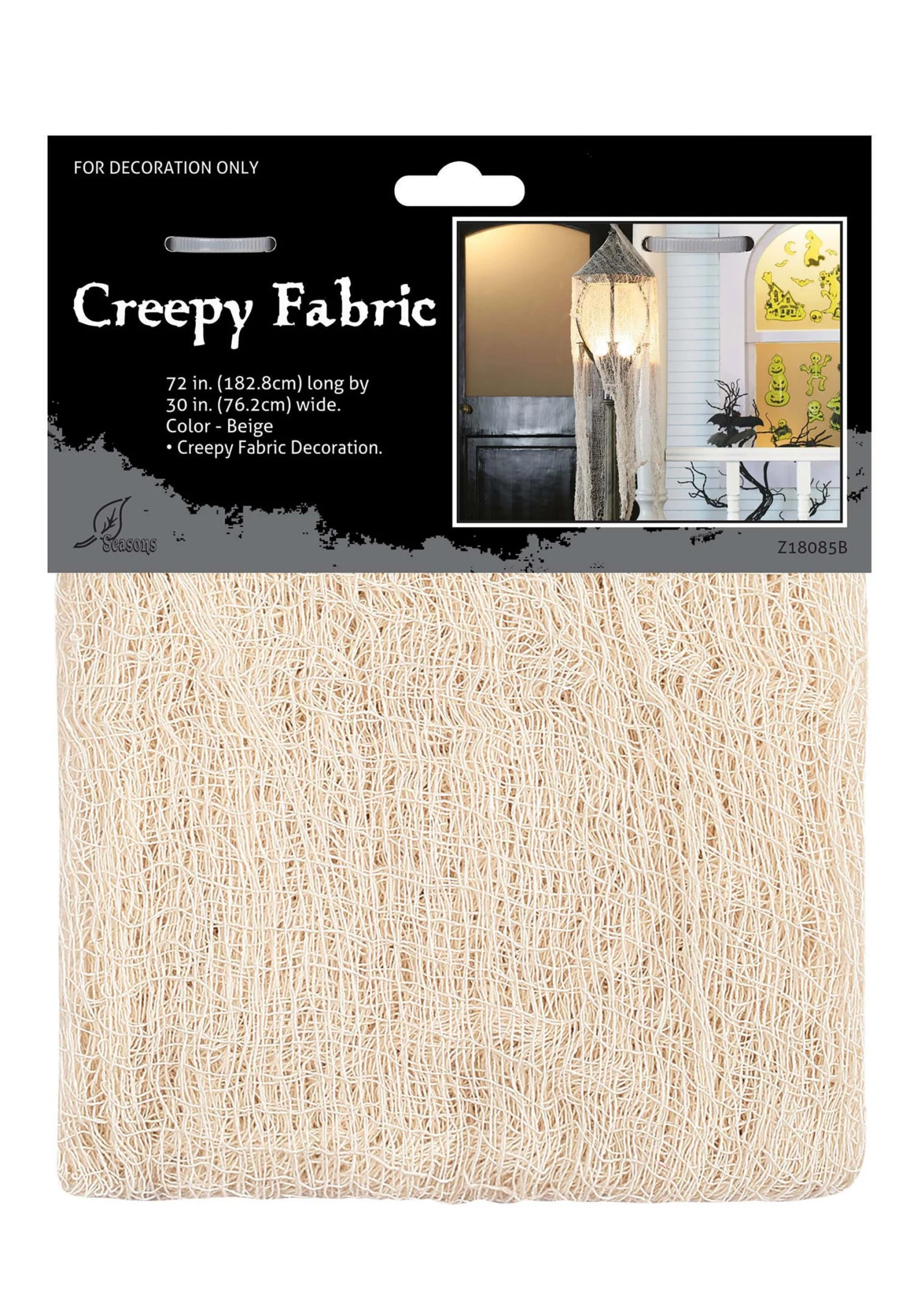 Creepy Beige Gauze Decorative Halloween Cloth 4 Creepy Beige Gauze Decorative Halloween Cloth - Image 2