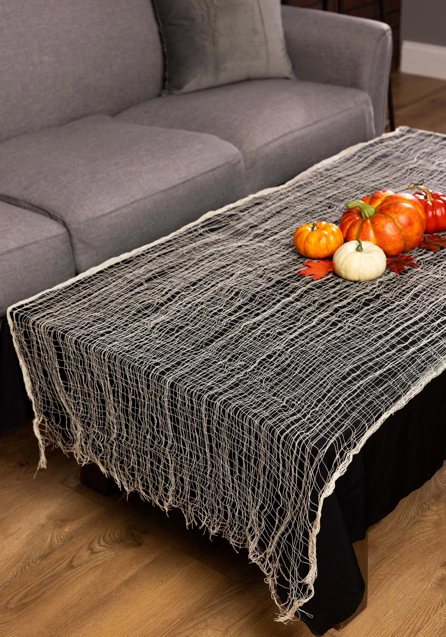 Creepy Beige Gauze Decorative Halloween Cloth 3 Creepy Beige Gauze Decorative Halloween Cloth