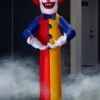 7FT Creepy Evil Clown Inflatable Halloween Decoration 2 7FT Creepy Evil Clown Inflatable Halloween Decoration -Halloween Costumes creepy clown inflatable decoration