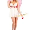 Crimson Cupid Costume Dress For Women -Halloween Costumes crimson cupid costume for women