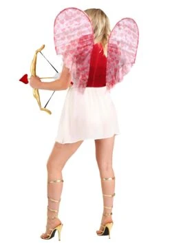 Crimson Cupid Costume Dress For Women -Halloween Costumes crimson cupid costume for women alt 1