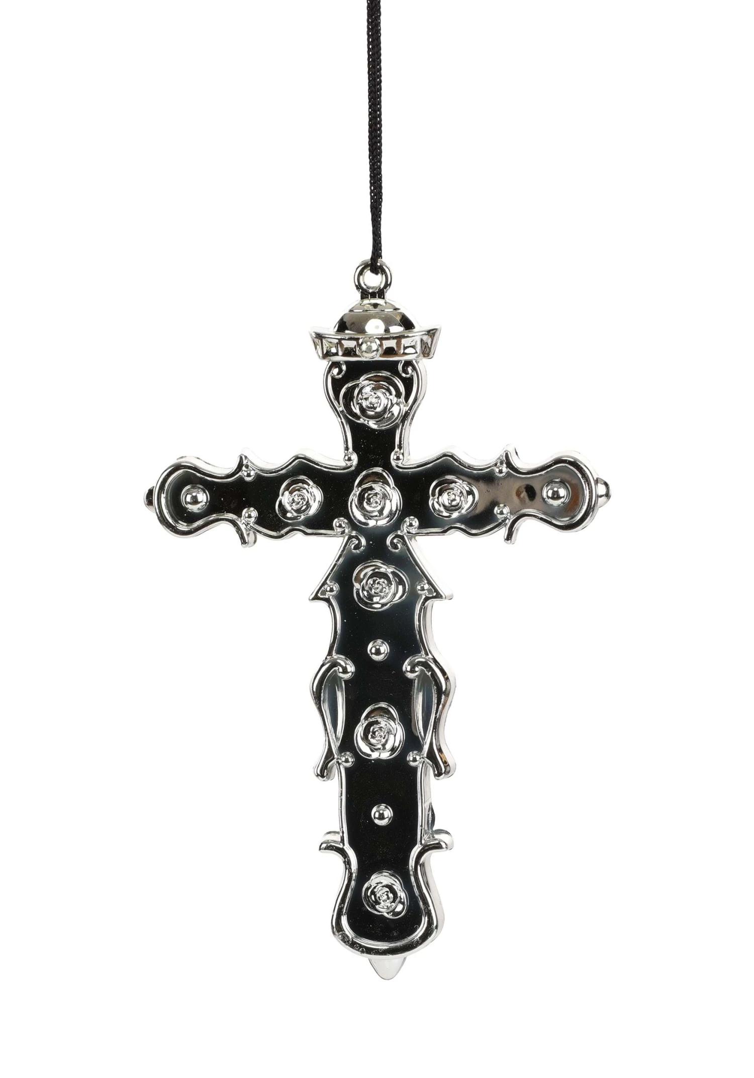 Religious Costume Black Cross Pendant Accessory 5 Religious Costume Black Cross Pendant Accessory - Image 3
