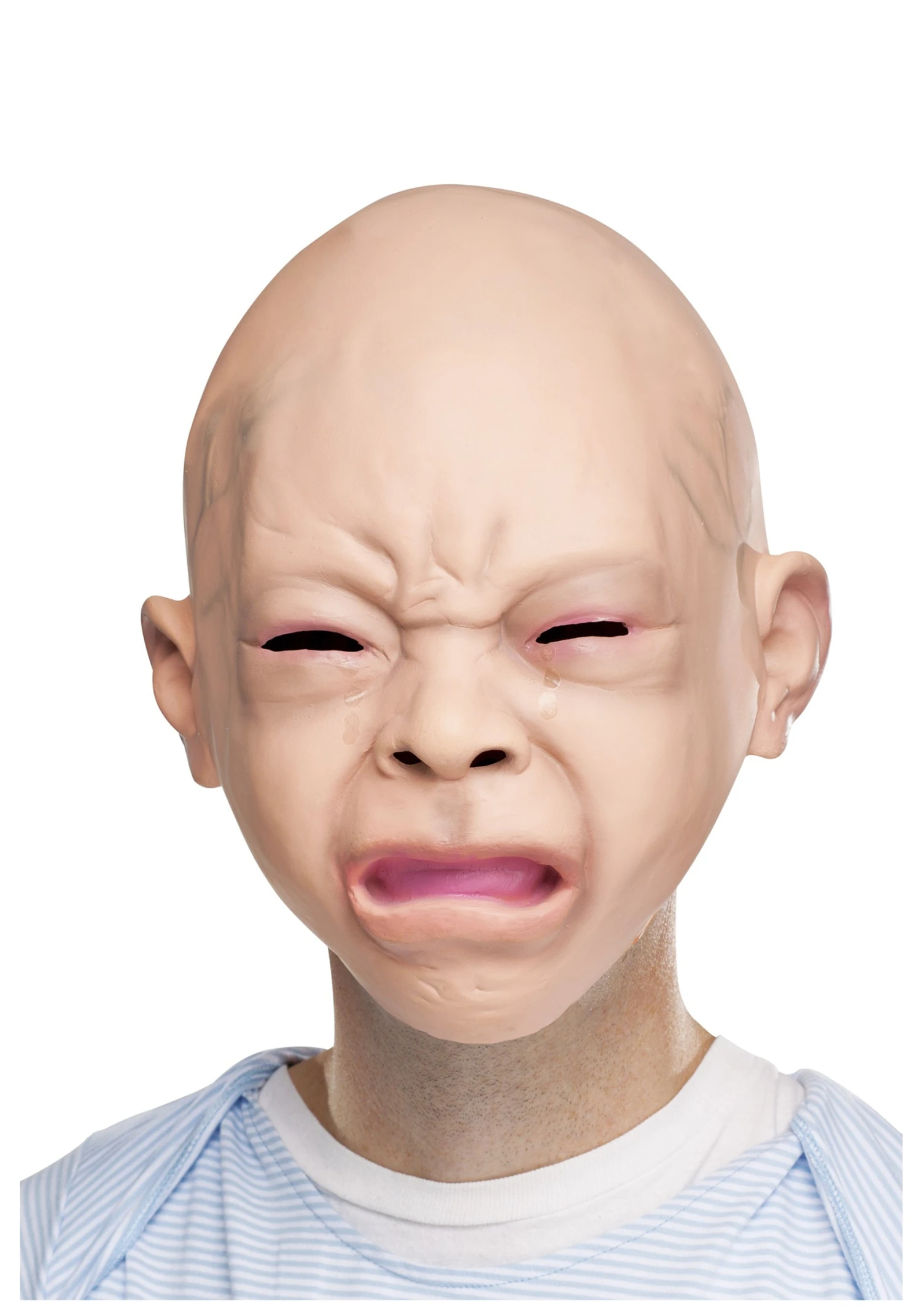 Fun World Bald Crying Baby Mask 3 Fun World Bald Crying Baby Mask