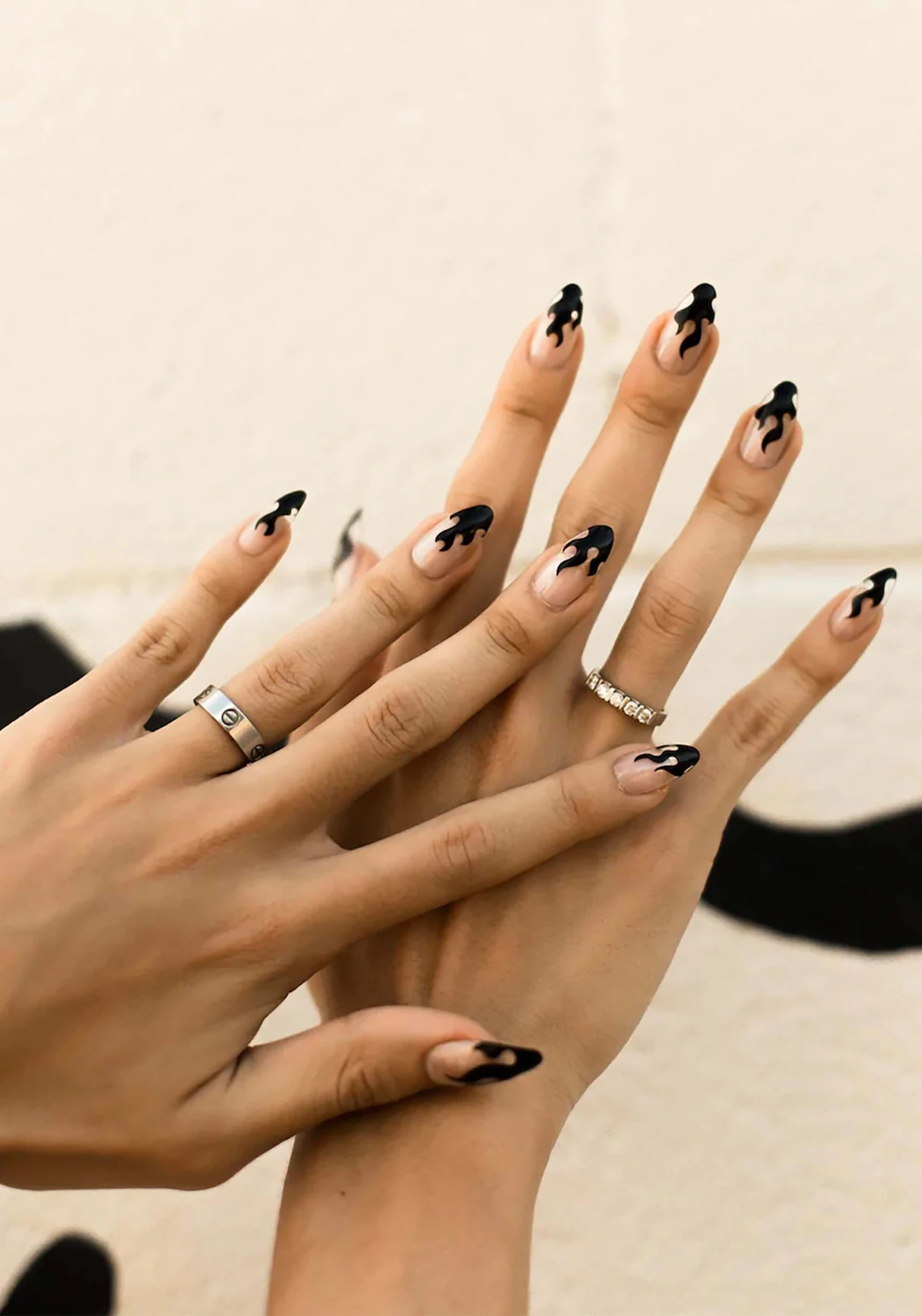 Press-On Nails Crystal Flame Kit 3 Press-On Nails Crystal Flame Kit