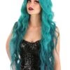 Enchanted Curly Lagoon Wig -Halloween Costumes curly enchanted lagoon wig