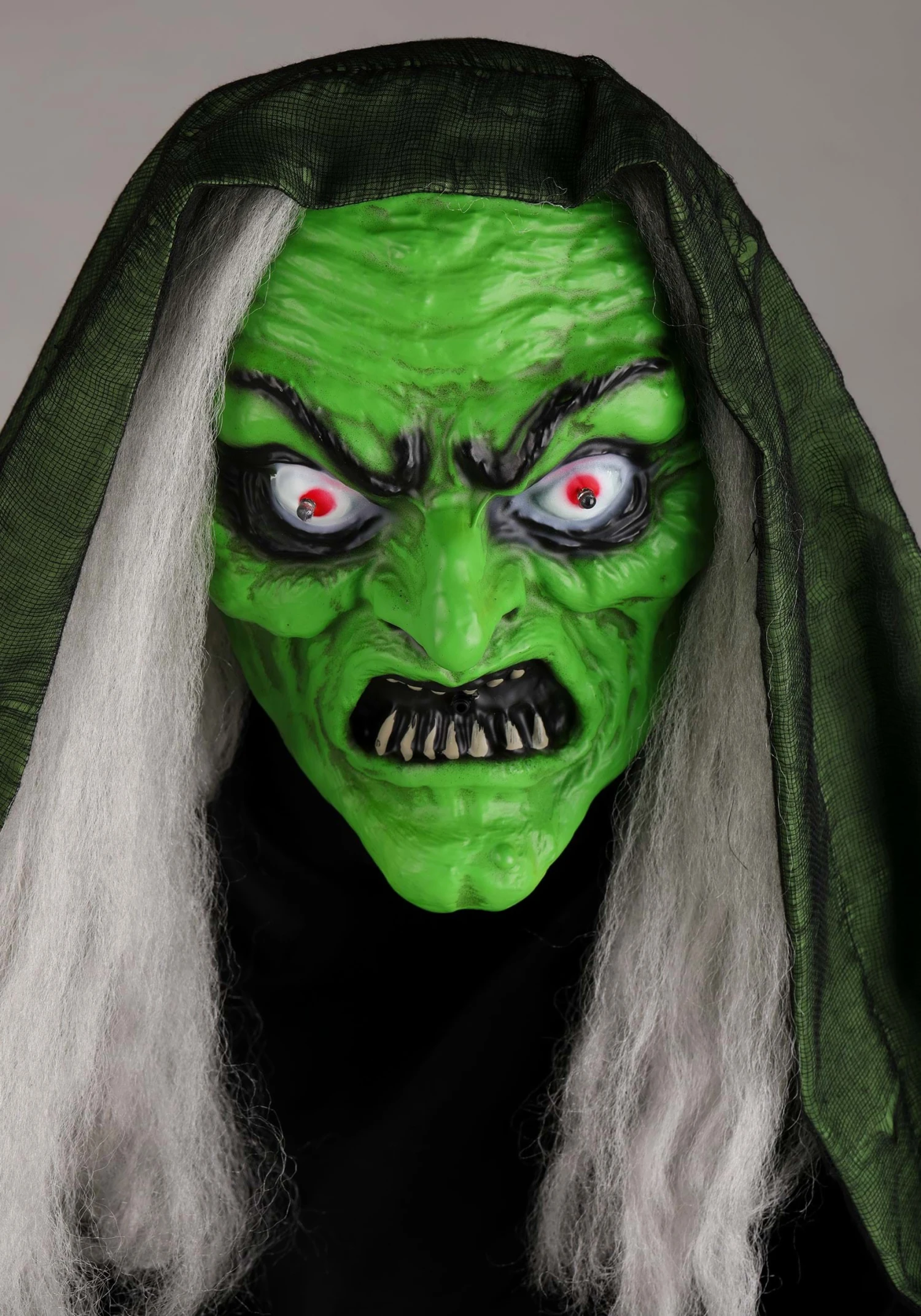 5FT Curse-Casting Witch Animatronic Decoration - Scream Saver 4 5FT Curse-Casting Witch Animatronic Decoration - Scream Saver - Image 2