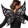 Black Fairy Wings 2 Black Fairy Wings -Halloween Costumes dark fairy wings