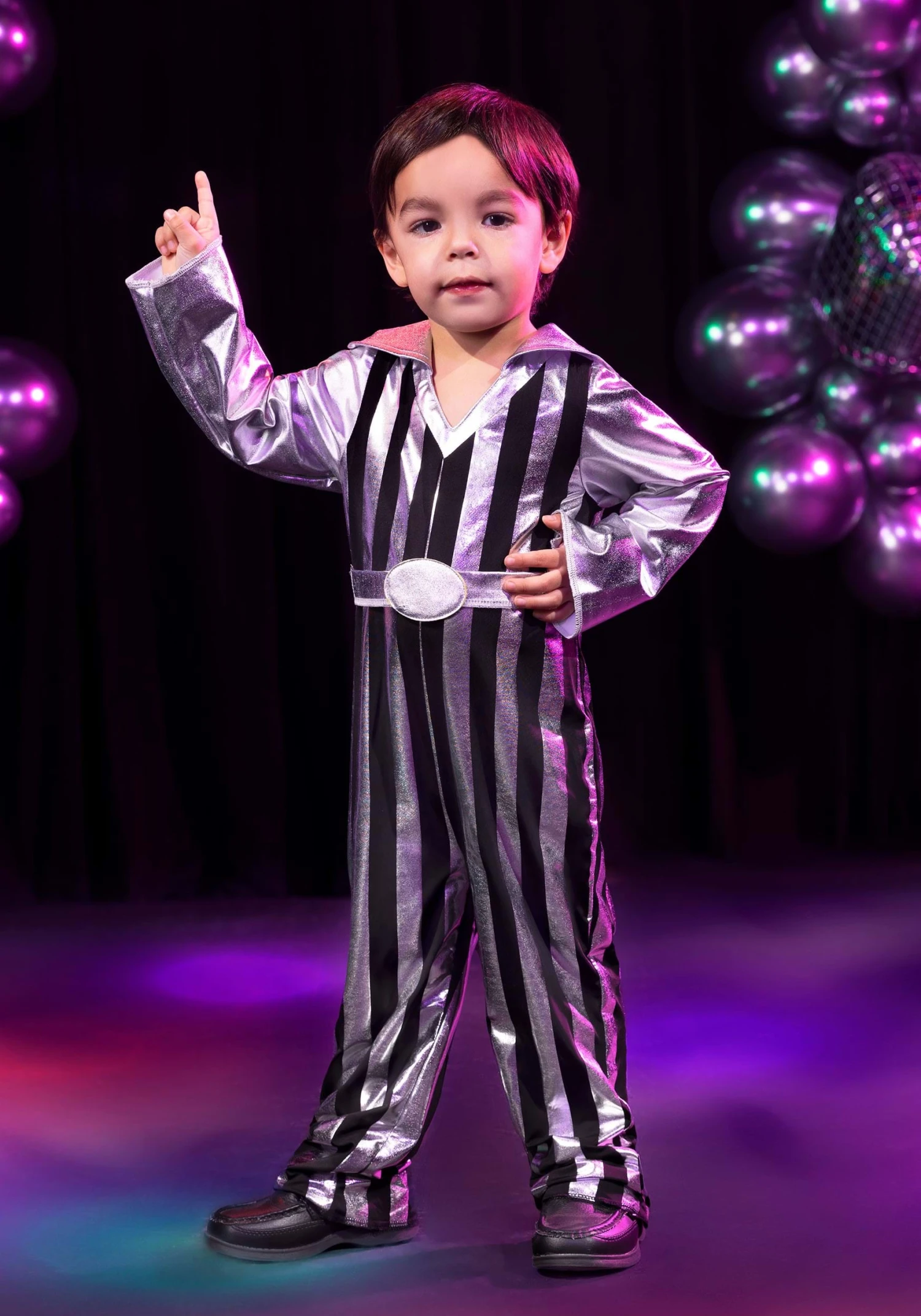 Dazzling Disco Dude Toddler Costume 3 Dazzling Disco Dude Toddler Costume