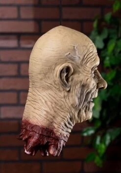 Decapitated Old Man Head Decoration 13 Decapitated Old Man Head Decoration -Halloween Costumes decapitated old man head alt 5
